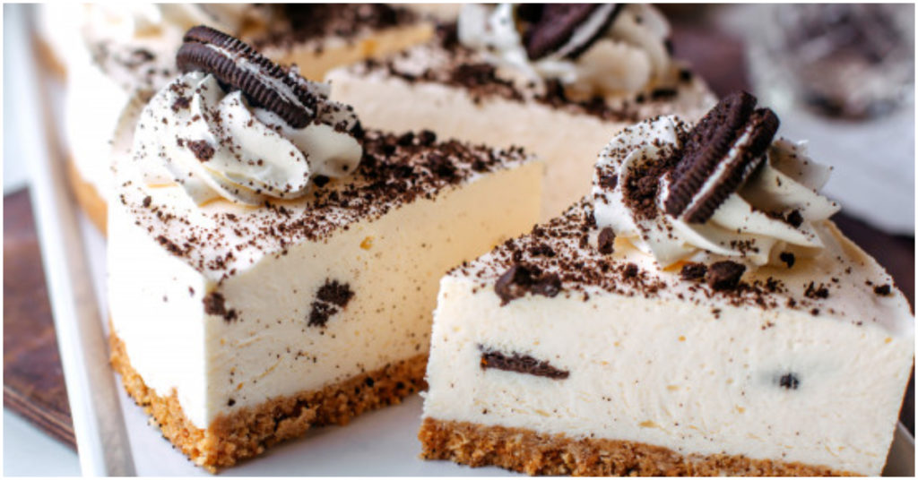 Cheesecake de oreo