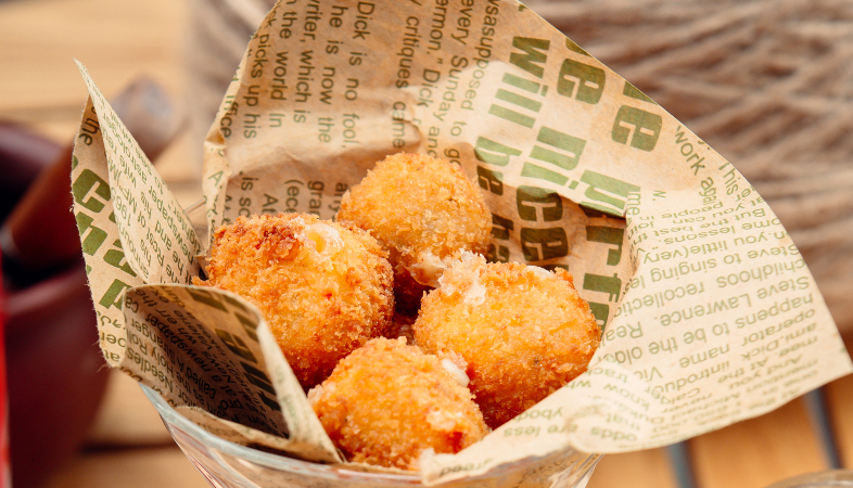 Croquetas de espinacas y queso