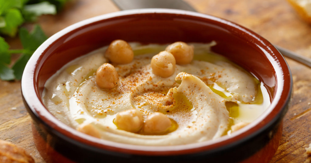 Hummus de garbanzos