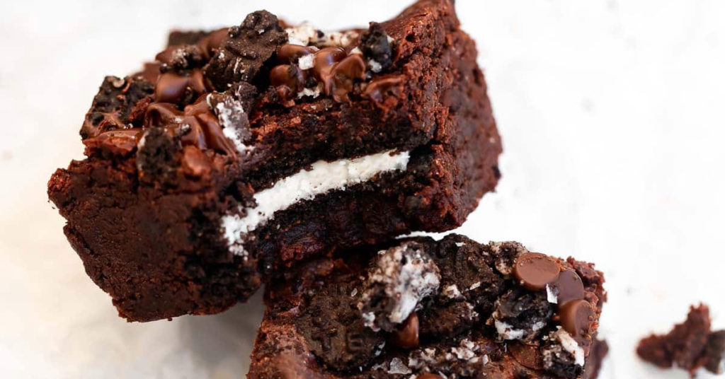 Brownie de Oreo