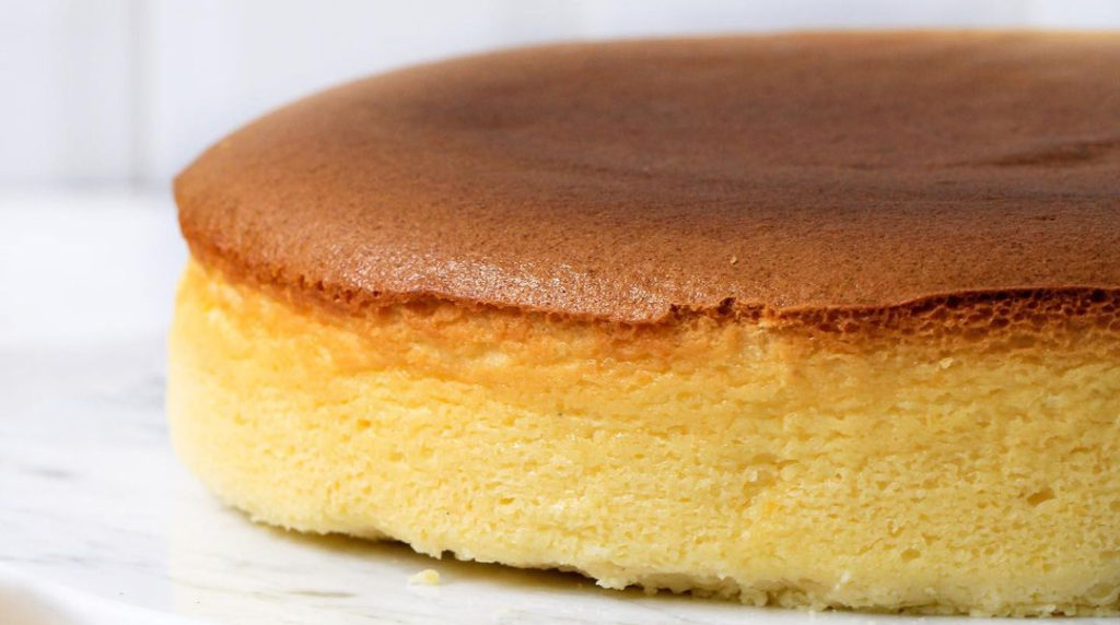 Cheesecake japonés súper esponjoso, cremoso y suave