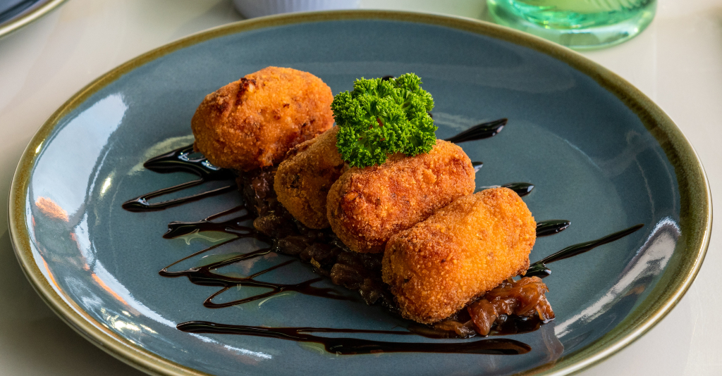 Croquetas de pollo sin harina