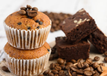 Muffins de banana y chocolate sin harina