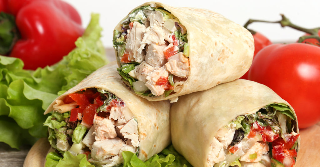 Wrap de pollo