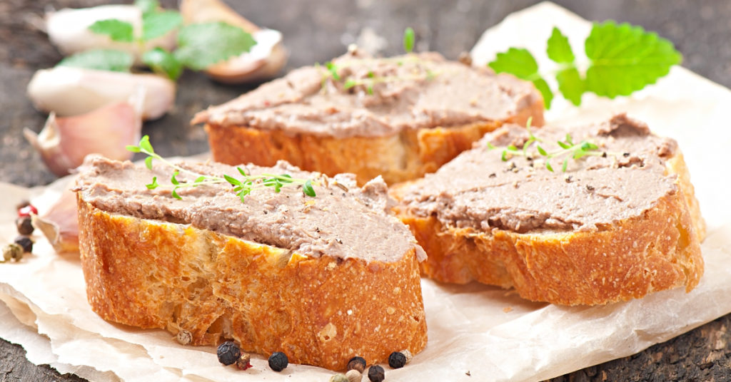 Paté de hígado de pollo