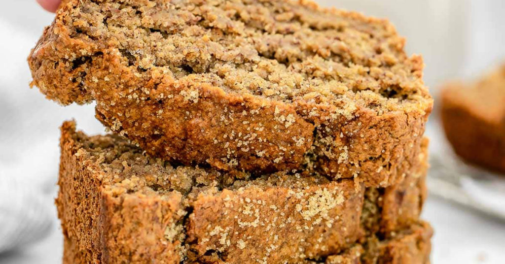 Pan de plátano con nueces y canela para el desayuno: consúmelo entre 5 a 7 días